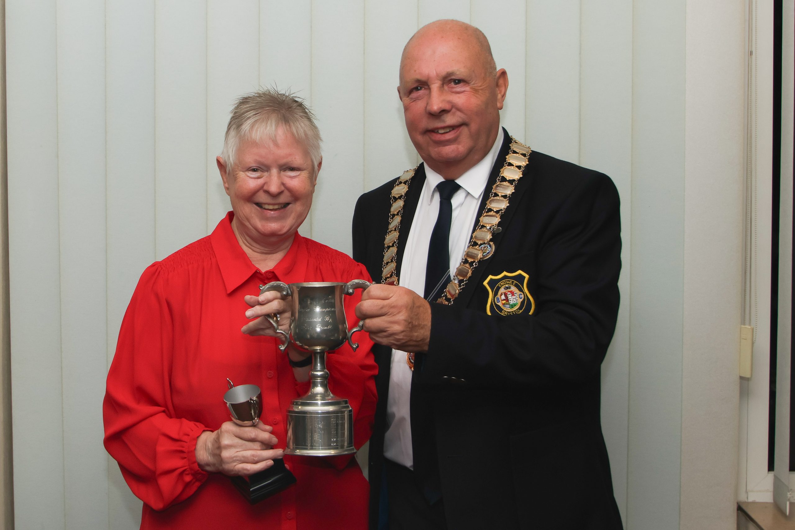 Presentation to Ladies Championship Winner 2023 Mabel Hahner