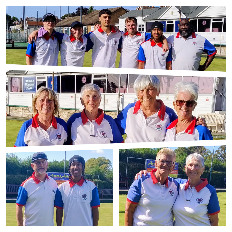 Hancock Triples - Winners Lewis Brimble, Stanley James & Oakley Trent - Runners up Daniel Beames, Marshall and Tony Simpson
Ladies Pairs - Winners Sue Broome & Lesley Gregory - Runners Up Arlene Powell & Lesley Tiley
Mens Championship - Winner Marshall Simpson - Runner Up Shane German
Ladies Championship - Winner Arlene Powell - Runner Up Louise Jenkins